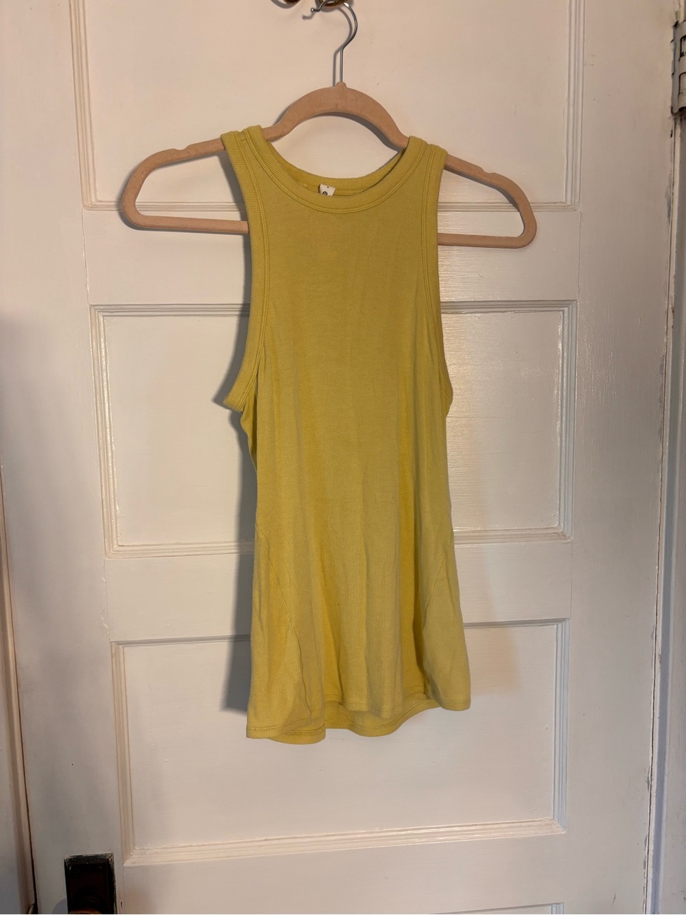 Lululemon Sleeveless Yellow Tank Top - Lightweight Women's Top